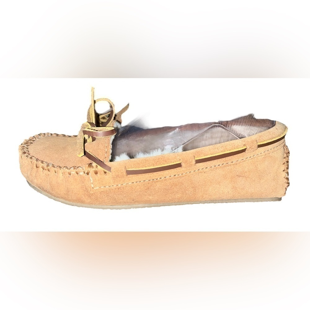 Minnetonka fur lined Moccasins